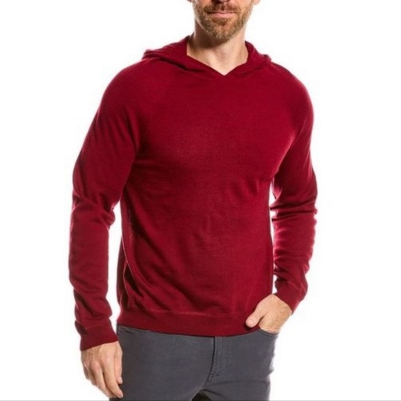 Vince Men's Extra Fine Merino Wool Hoodie